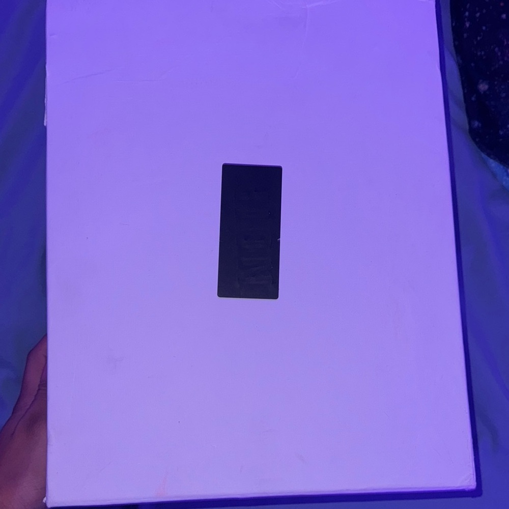 White Box with Black Label